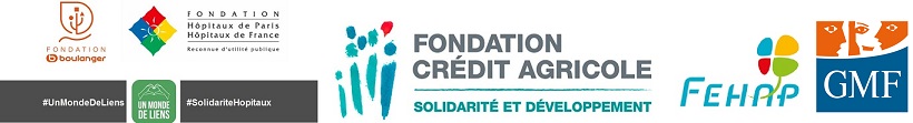 Fondations: Boulanger, hôpitaux de France, Solidarité et développement du Crédit Agricole; ainsi que la GMF et la FEHAP.